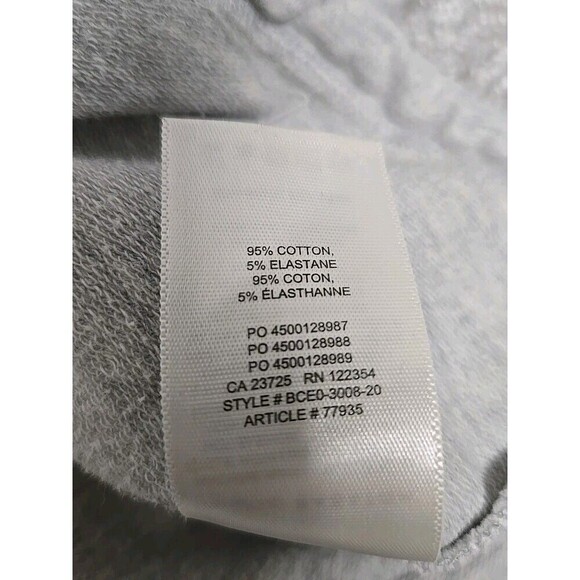 Aritzia The Group by Babaton Weekender Pullover Cinch Cropped Hoodie Gray Sz S - Picture 7 of 10